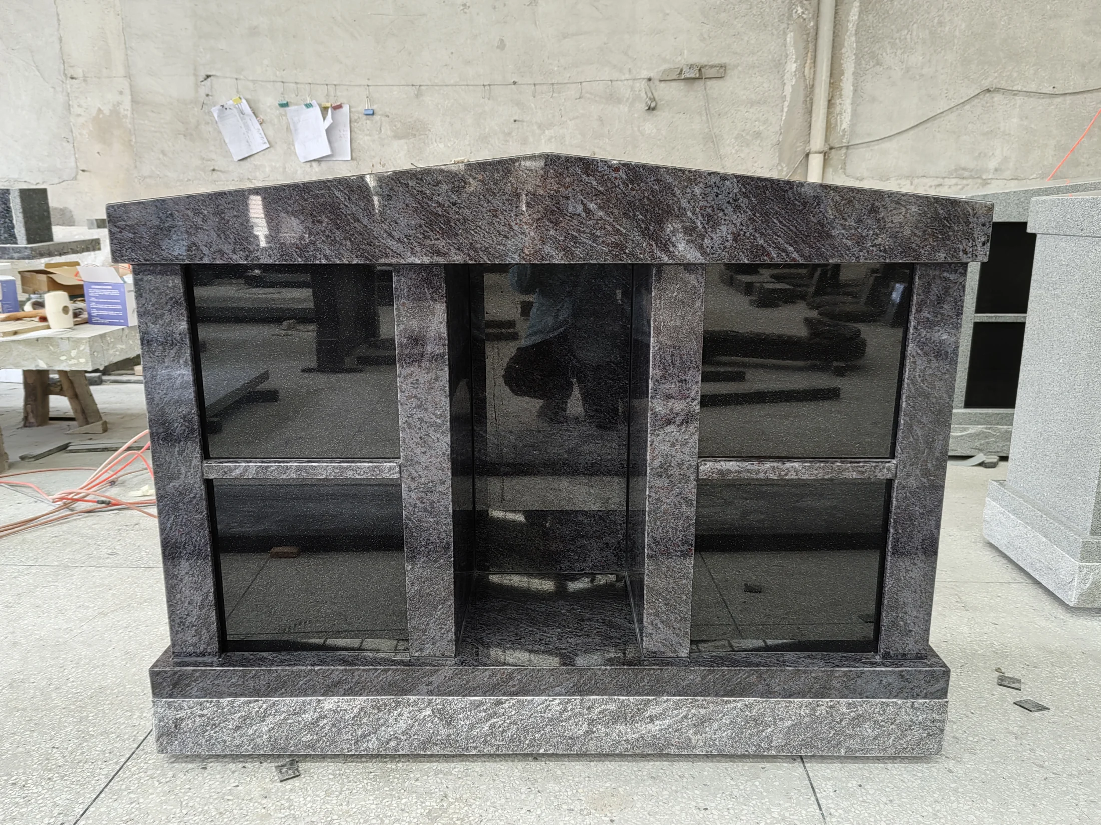 Refined Stone Columbarium: A Dignified Resting Place for Cherished Ones