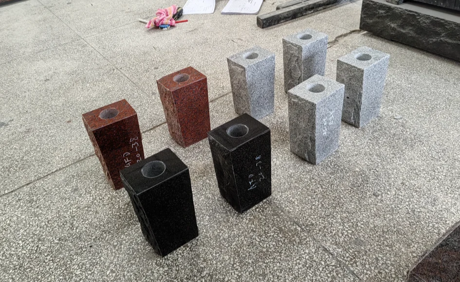 Premium Tapered Granite Vase