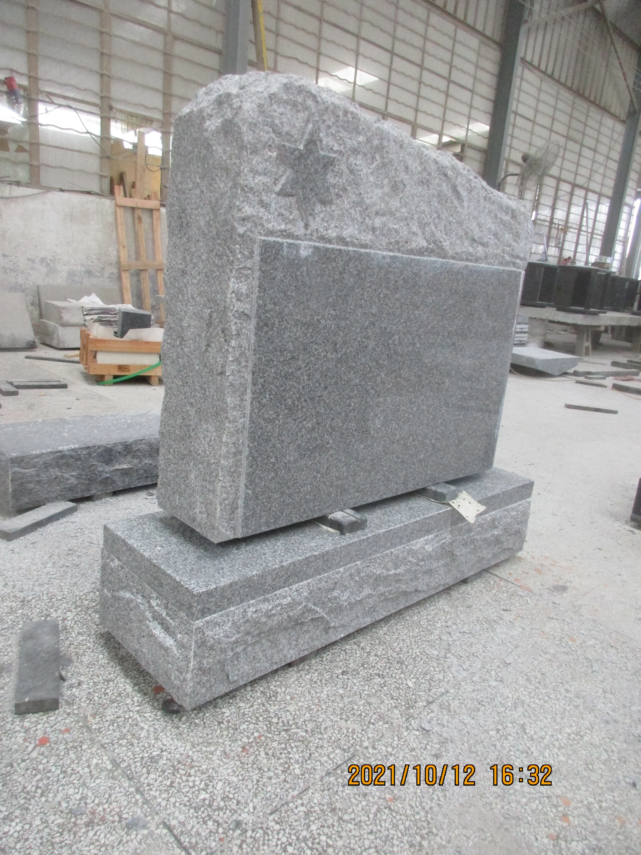 Handcrafted Granite Memorial Stone