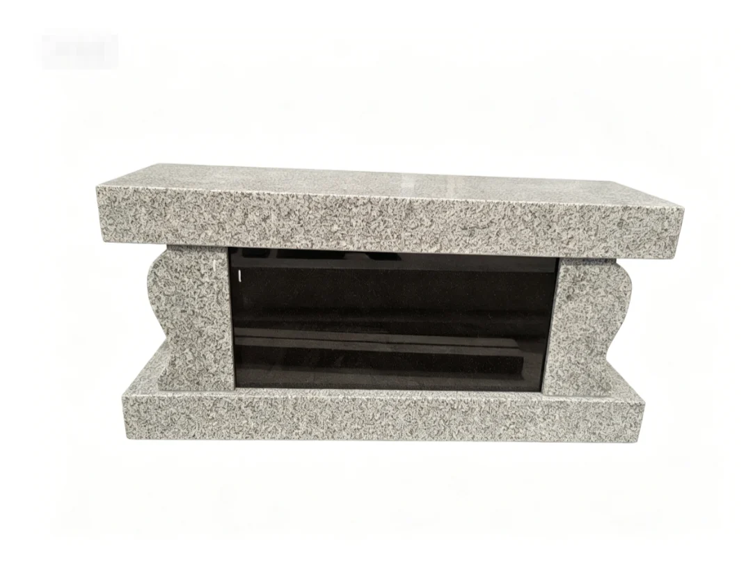 Black & Grey Granite Single Crypt Columbarium Copy Copy