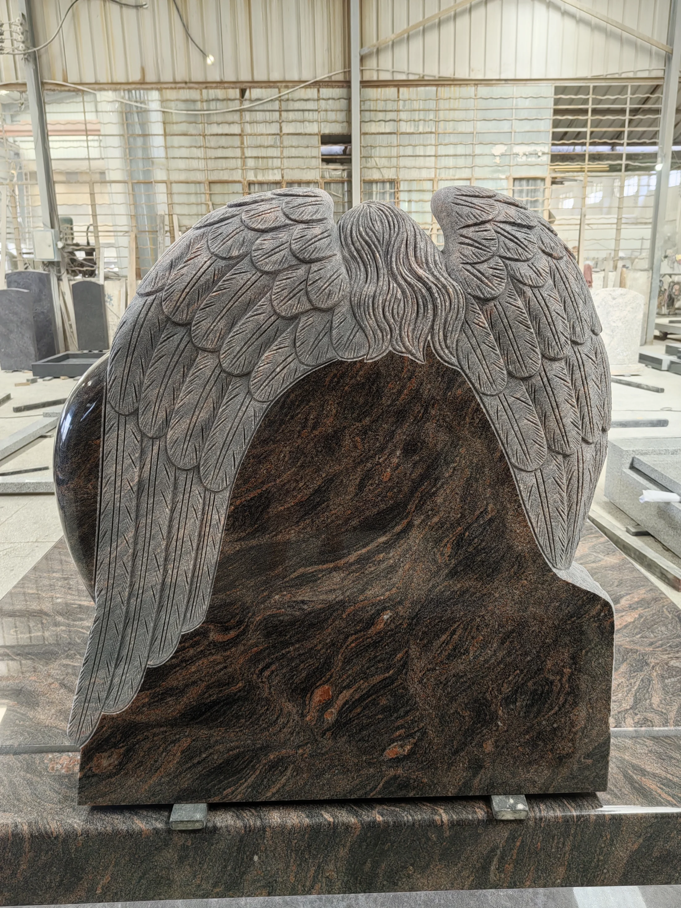 Exquisitely Carved Natural Granite