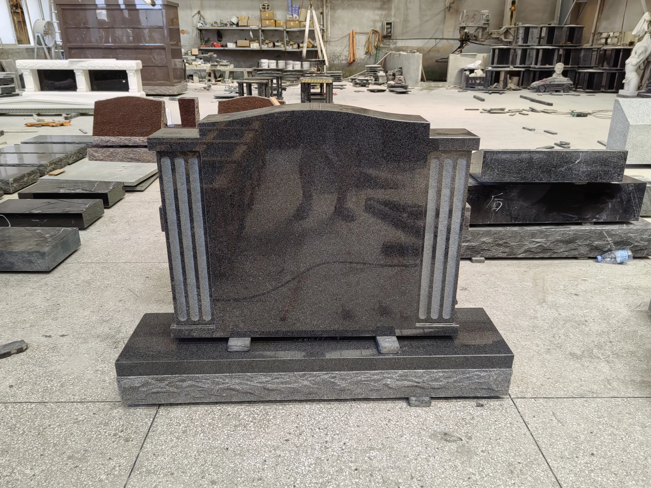 Solid whole-block granite & marble