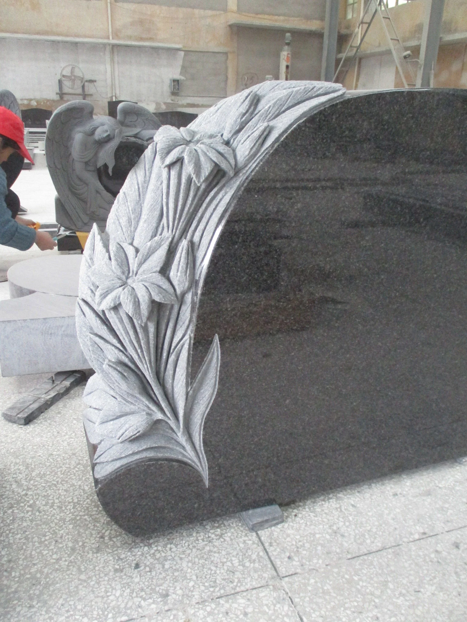 Hand-Carved Granite Stone
