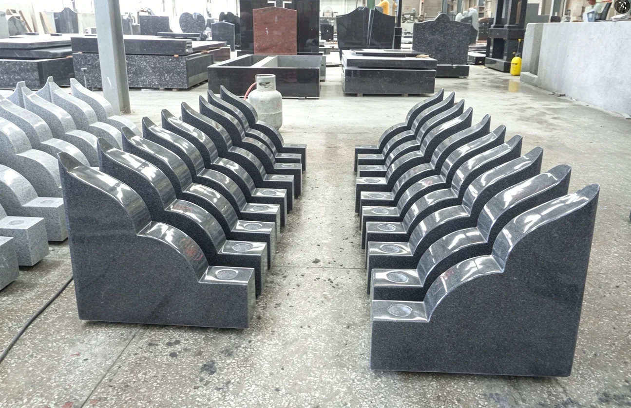 Polished Black Granite Components