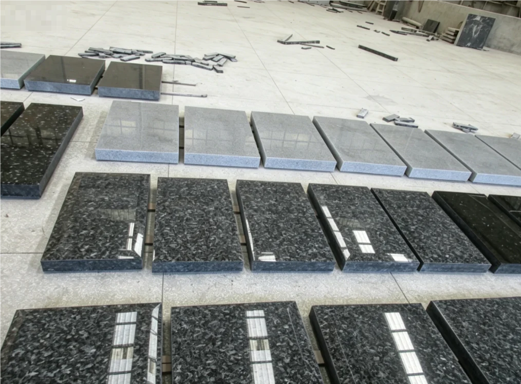 Blue Pearl Granite Headstones