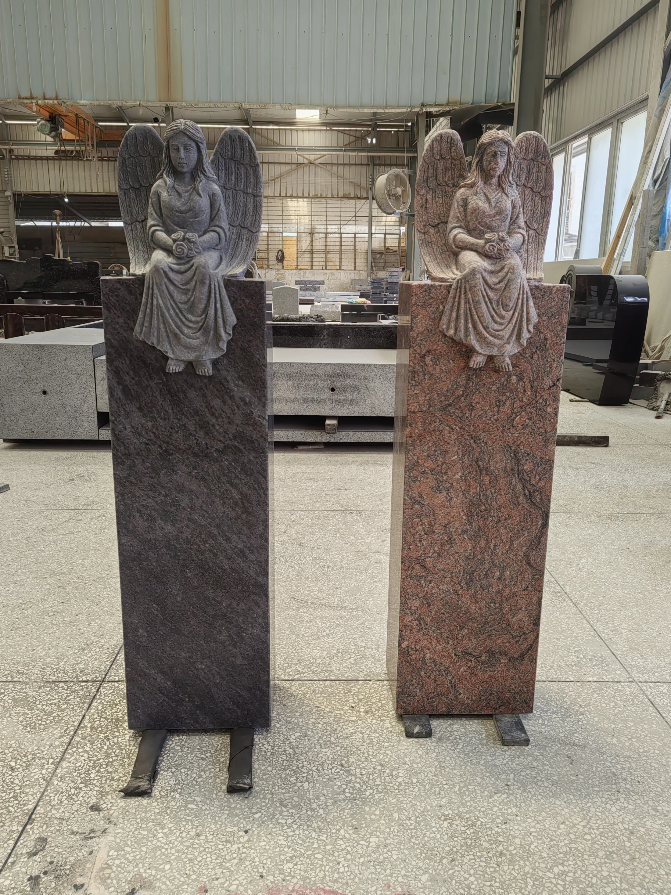 Relief carving holds gentleness, one stone bears longing