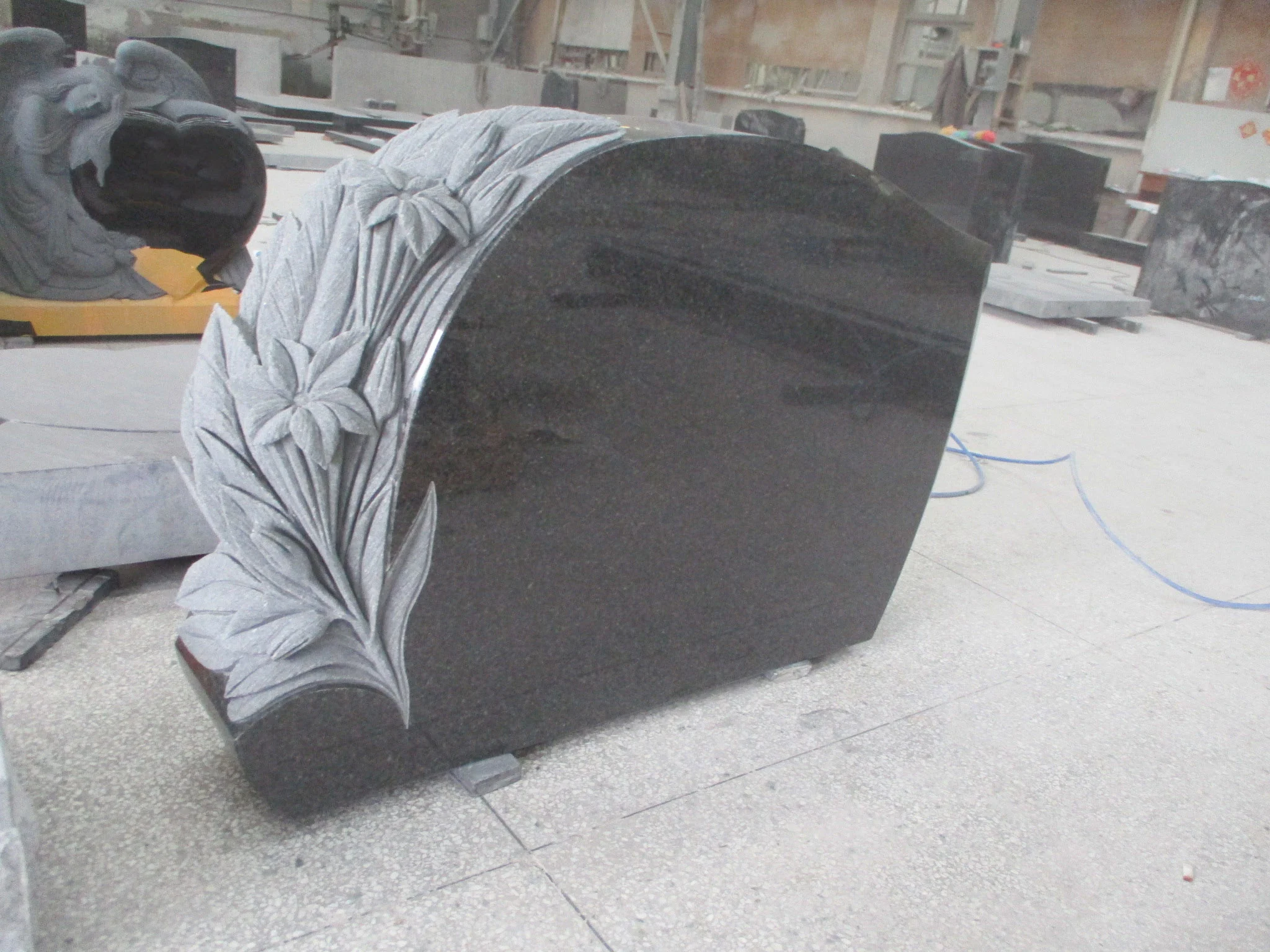 Hand-Carved Granite Stone