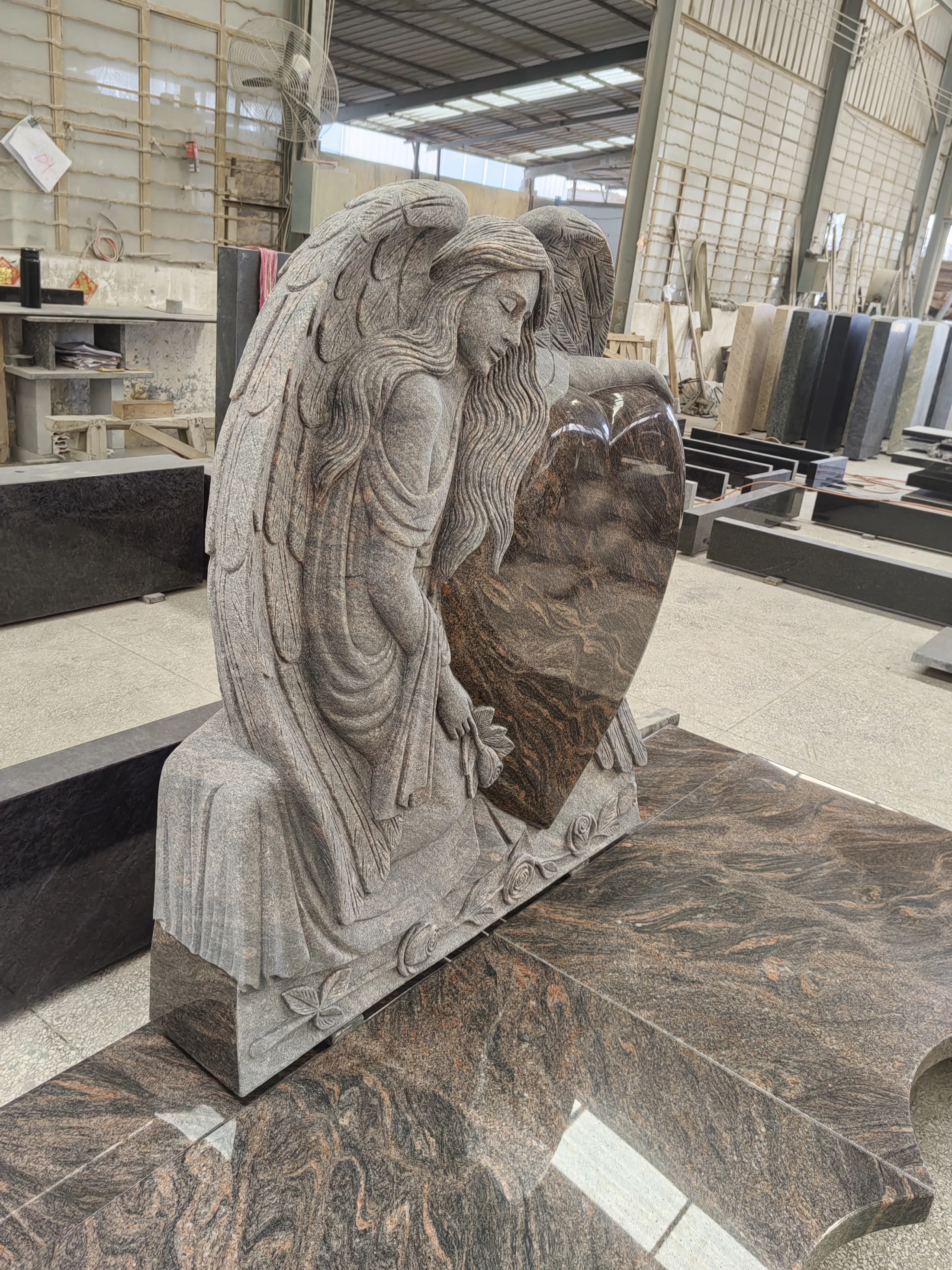 Exquisitely Carved Natural Granite