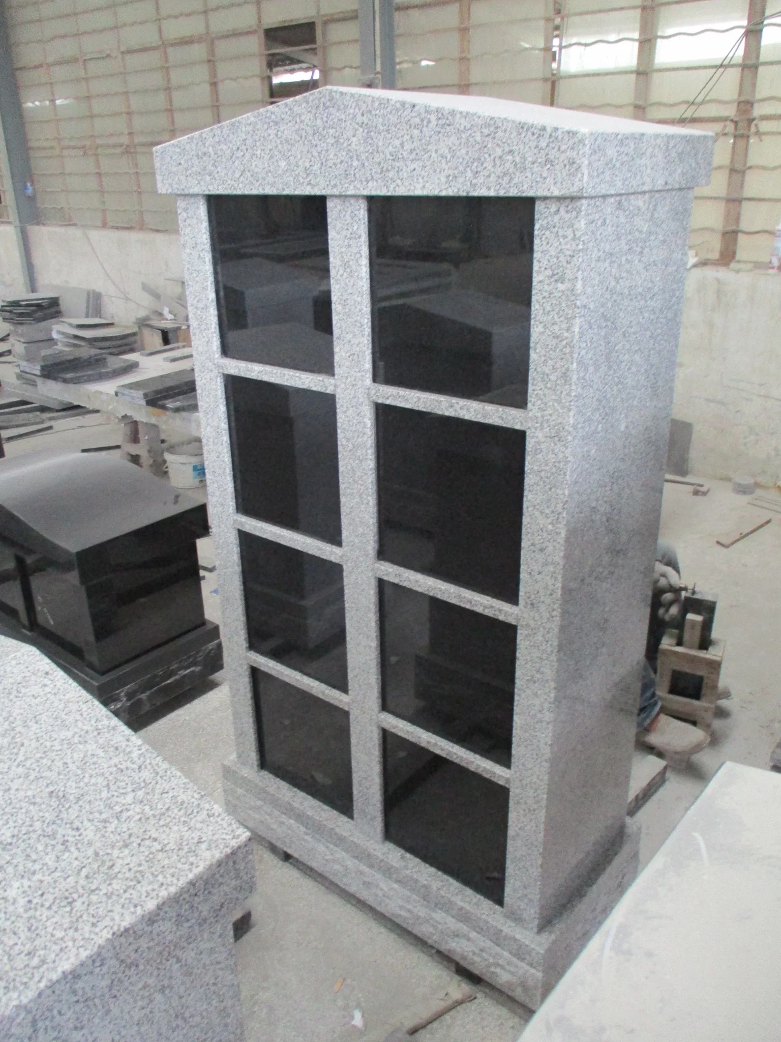 Custom Size & Layout Granite Niche Wall